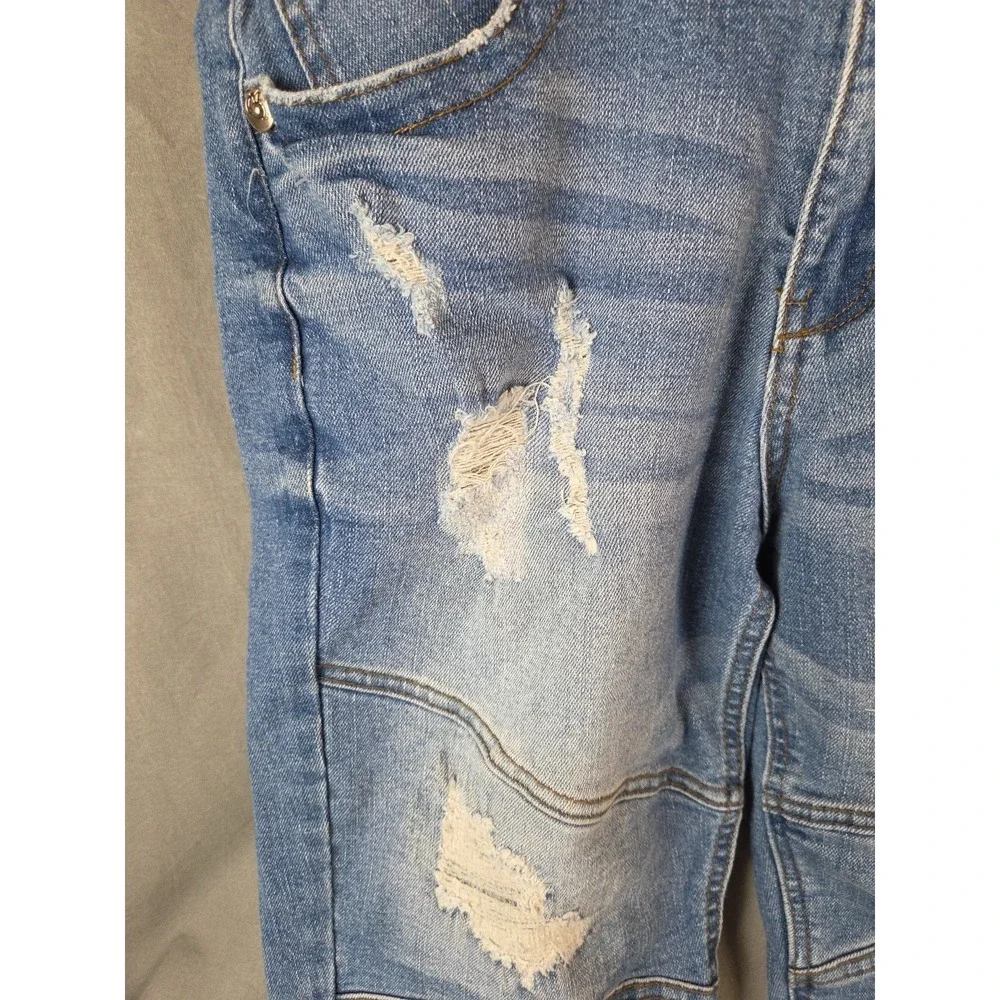 Beat & Rhythm Men's Premium Denim Jean Shorts Distressed‎ Blue Sz 32 Jorts